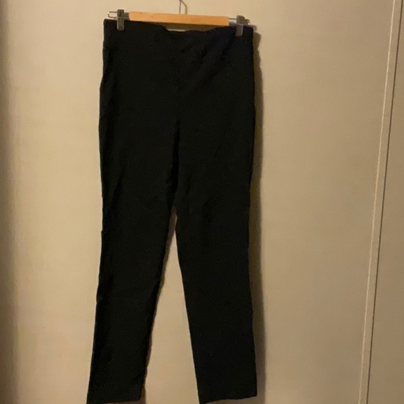 Black Straight Leg Formal Pants - Picture 1 of 4